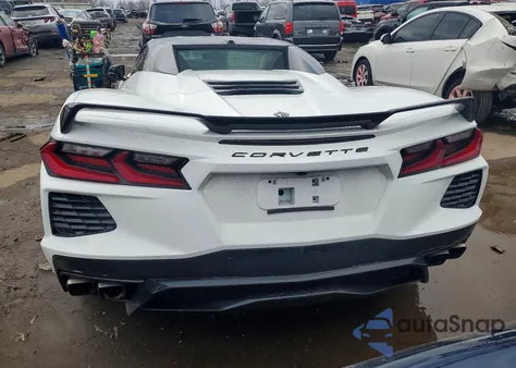 2022 Chevrolet Corvette Stingray 2Lt from USA, damaged, VIN 1G1YB3D49N5117218